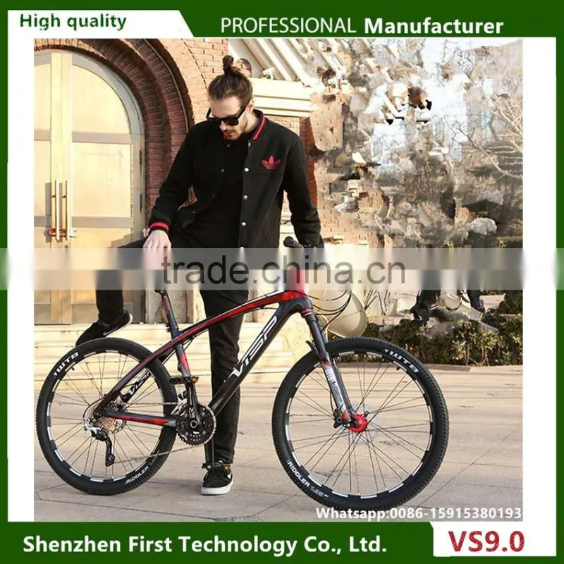 china supplier carbon MTB bikes with bags to fit on a bicycle