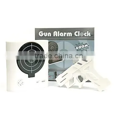 Novelty LED Digital Shooting Target Laser Alarm Clock