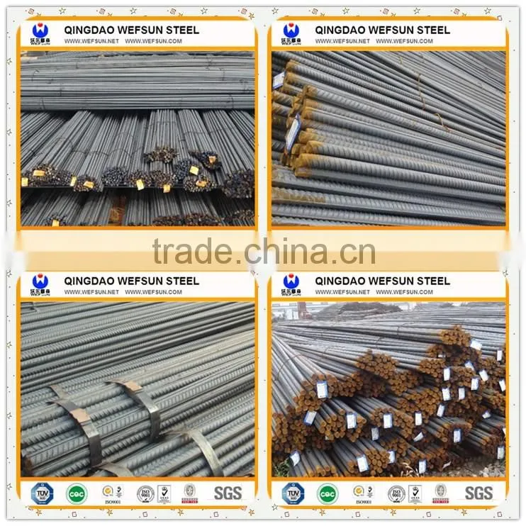HRB335/HRB400/HRB500/BS4449:2008 GR.460B / GR.500B ASTM A615 GR.40 / GR.60 reinforced deformed steel bar steel deformed bar