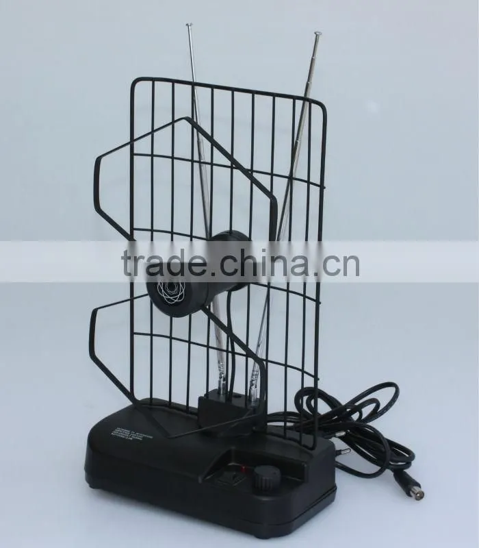 VCOM Hot Sale Remote-Controlled Rotating Indoor Antenna for TV