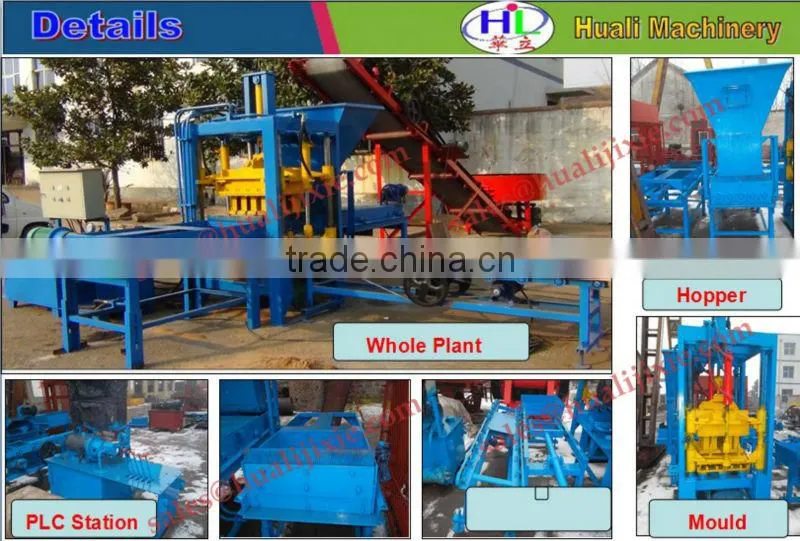 Huali brand Paver Concrete Block machine for sale QTF3-20