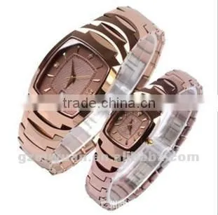 fashion couple Wristwatch, tungsten wristwatch