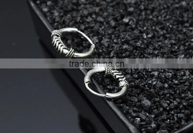 MJ Jewelry earrings vintage casting biker earrings fashion new design mens earrings