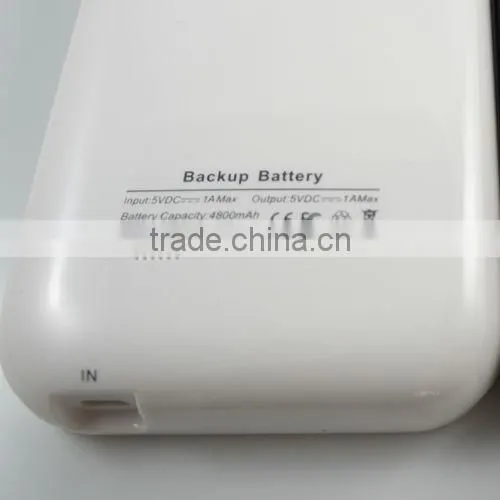 For Samsung Galaxy Note II External Battery! 4800mAh Power Bank Rechargable External Battery for Samsung Galaxy Note 2 N7100