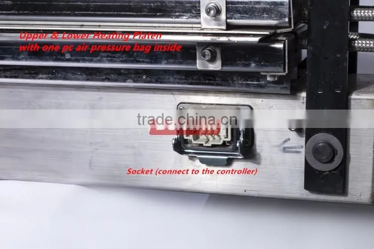 Beltwin stainless steel pvc pu flat belts finger joining machine