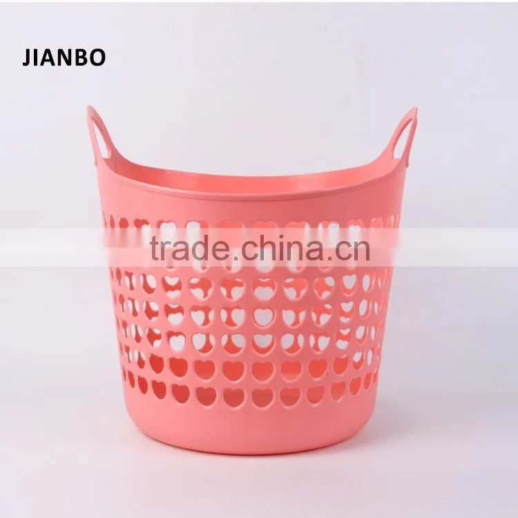 Basket57 Useful Bathroom Market Kitchen Vegetable-Basket Receive Packing Handle PE Shopping Storage Luandry Baskets