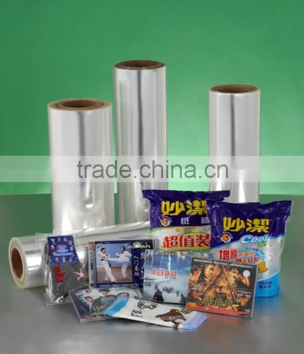 Bopp printing film one side corana treatment for flexible packaging flower packaging bag making