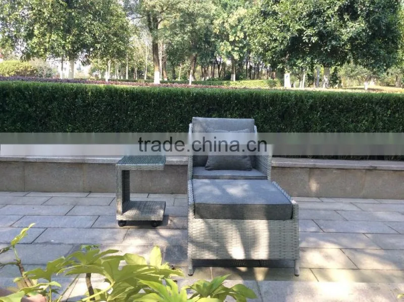 2016 Best selling Rattan Chair Longue Furniture Set