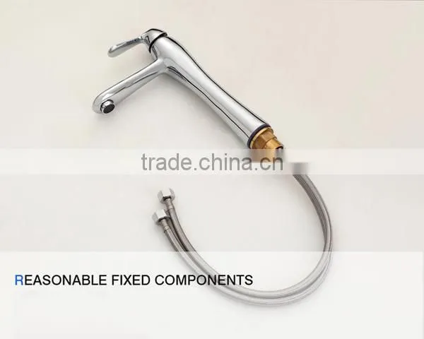 single handle basin faucet, deluxe ceramic cartridge faucet, copper pipe faucet