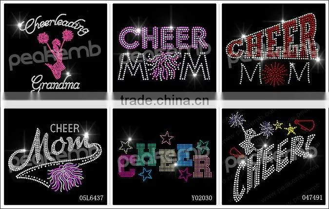 Hot Fix Rhinestone Keep Calm And Listen Will Crystal Stones For Dresses