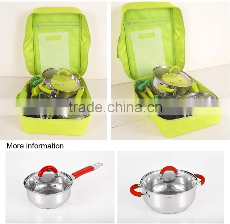new fashion popular 23 pcs milano cookware set