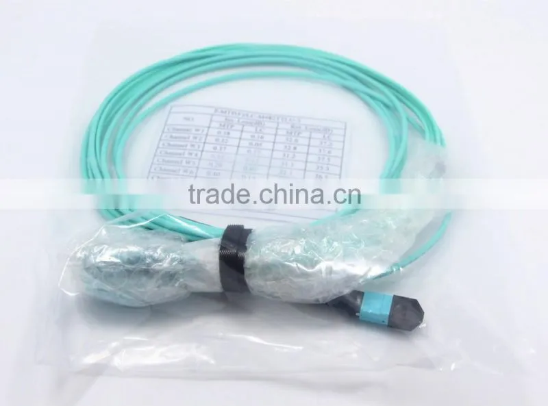 Chinese high quality MTP to LC fiber optic patch cord