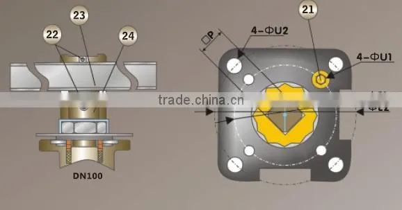 1000wog 3 pc welding 1 inch ball valve