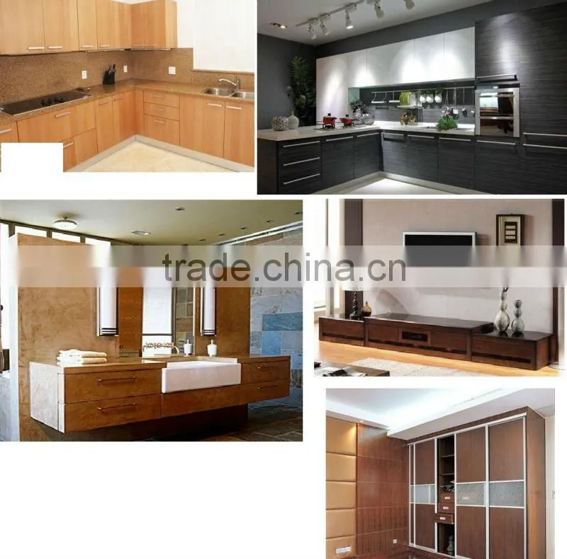 furniture decorative board, wood color melamine UV board , MDF