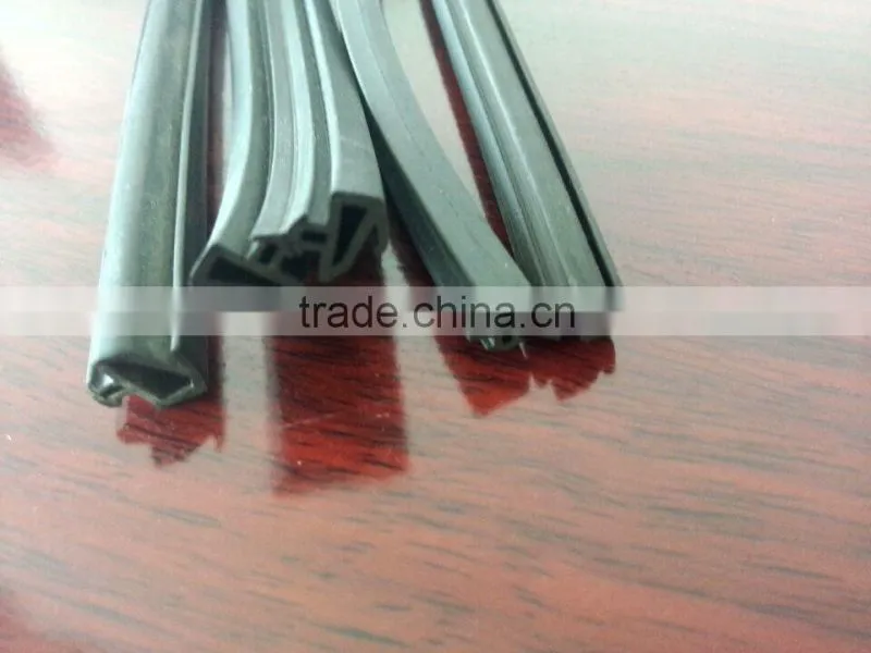 extruded neoprene rubber edge strips for car, mechanical,industy