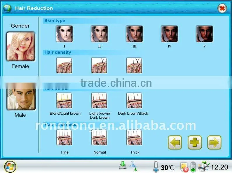 2016 kes new butterfly design IPL + RF beauty machine permanent hair removal