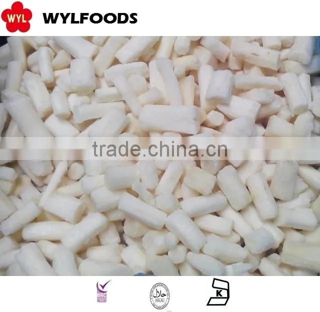 IQF frozen white Asparagus cut 2015 high quality best price