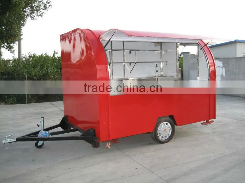 JX-FS290B Professional factory manufacturing Outdoor Mobile Street Fast Food Trailer