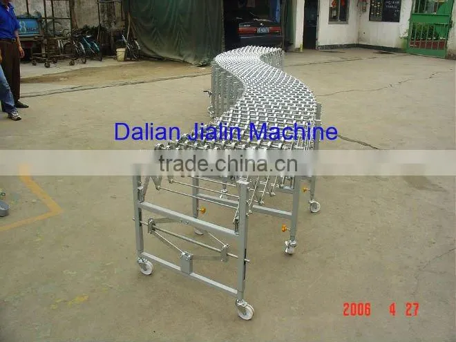 Skate roller conveyor