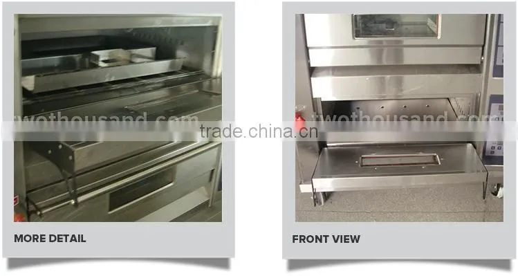 2 Decks 4 Trays Baking Bread Oven for Baking Cupcakes And Bread