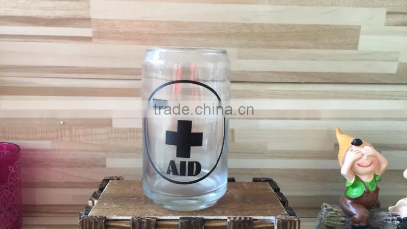glass water bottle