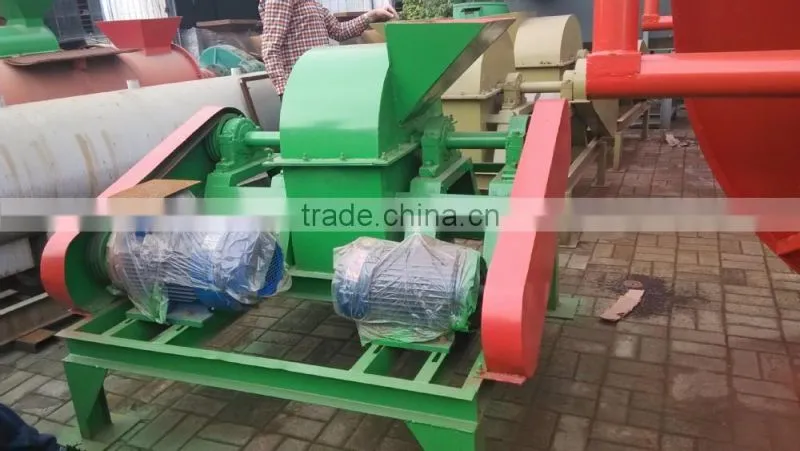 animal waste compound fertilizer crushing machine