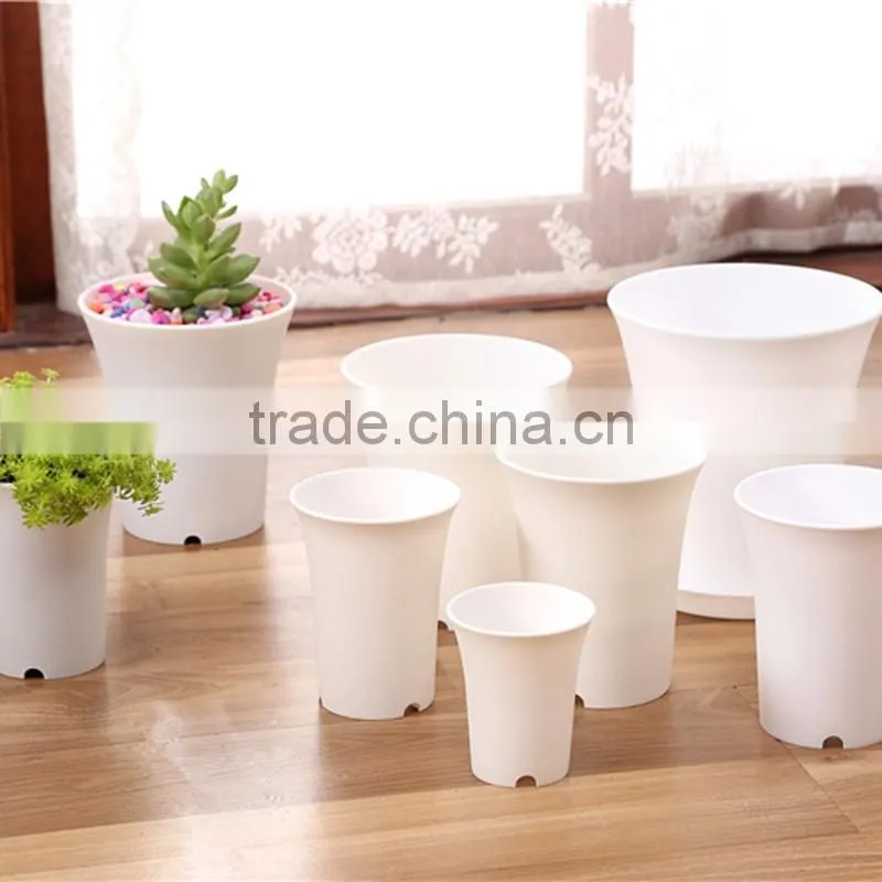 Small Flower pot Gardening Mini Plastic Pots Round Flower Bonsai Planter Nursery Pots