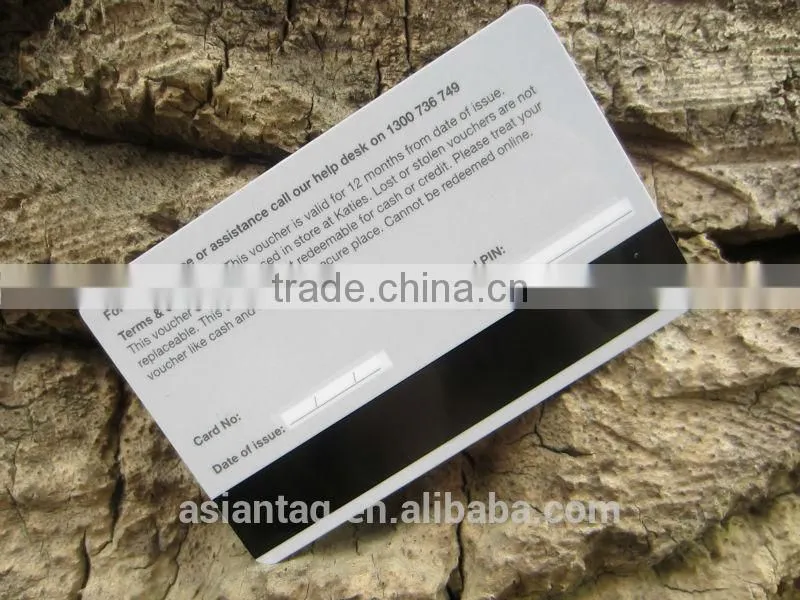 High quality CR80 blank inkjet pvc card, pvc id card