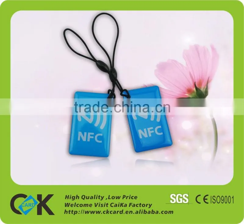 High Quality! Printing Eco-friendly plastic epoxy tag from gold manufacture
