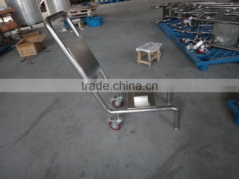 stainless steel pump carts for winery industry/Stainles Steel Medical Cart/Stainless Steel Pump Carts