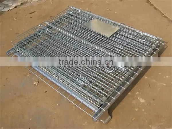 Foldable Steel Wire Container