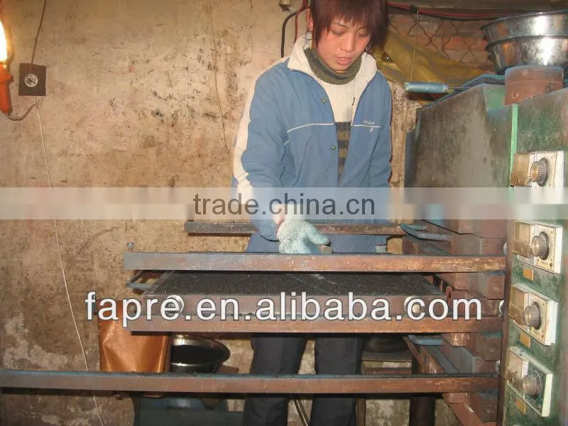 recycled rubber tiles/mats/flooring 500*500*40mm EN1177 certificate