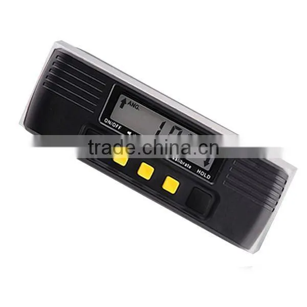 Digital Bevel Protractor Inclinometer Angle Meter Finder 360 Degrees w/ Alarm Function