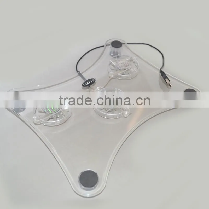 laptop cooling pad with 3 fan