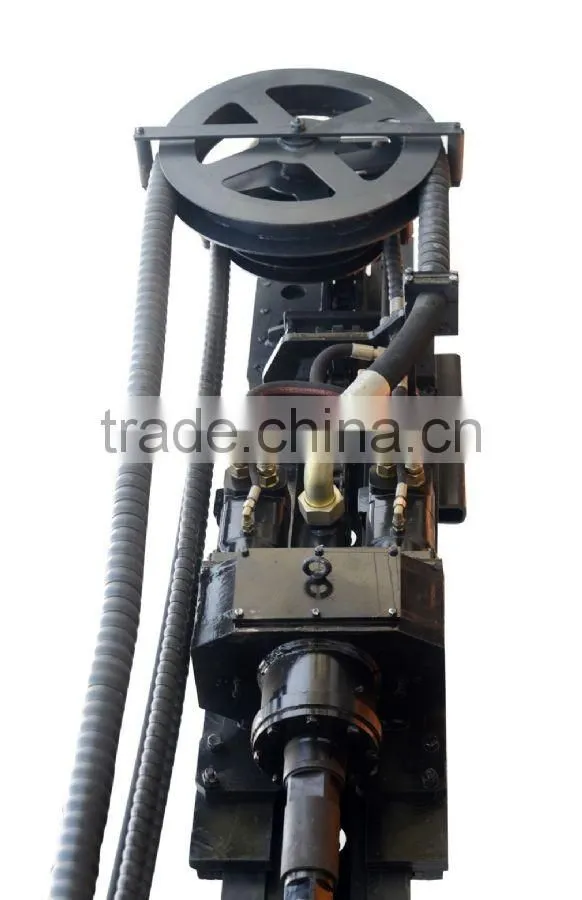 KGH8 high pressure crawler mounted eco pneumatic surface DTH drilling rig