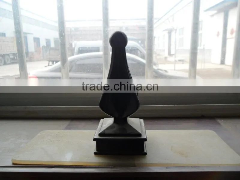 high quality fence iron flowers craft sold on alibaba