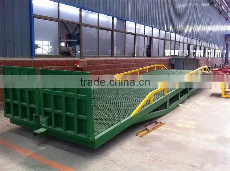 Yard Ramp For Container Loading Work