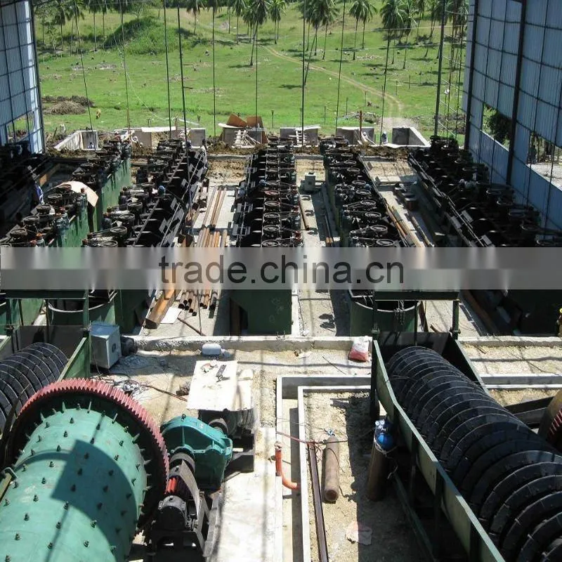 Gold mining equipment ball mill processing