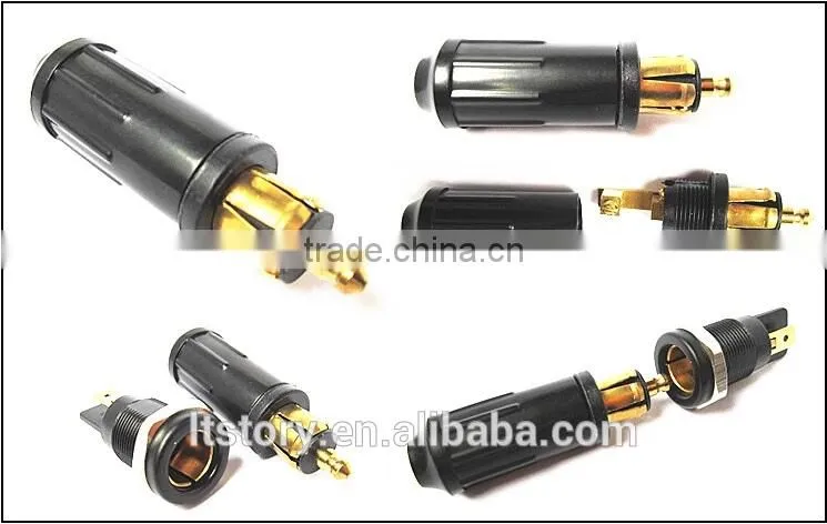 Merit 12V Power Socket Black color