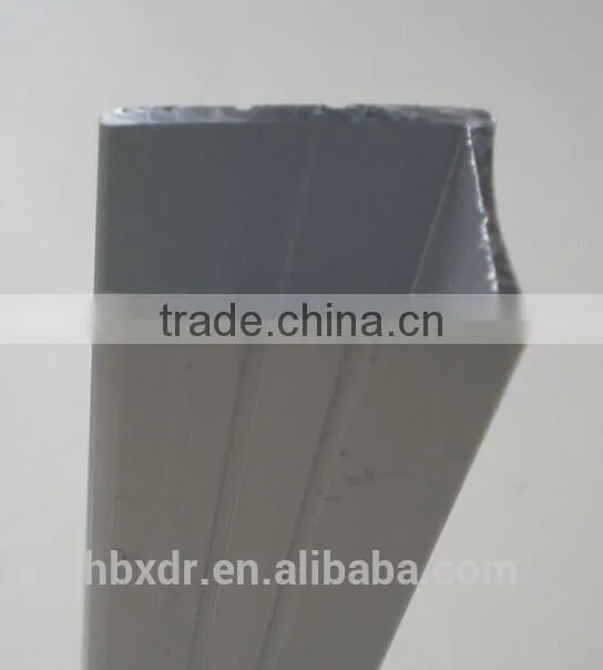 high quality u channel aluminum profile 6063 for toilet partition
