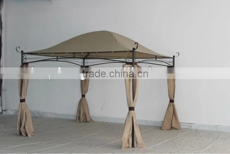 3MX3M Deluxe Metal Gazebo(metal roof gazebo,outdoor furniture)