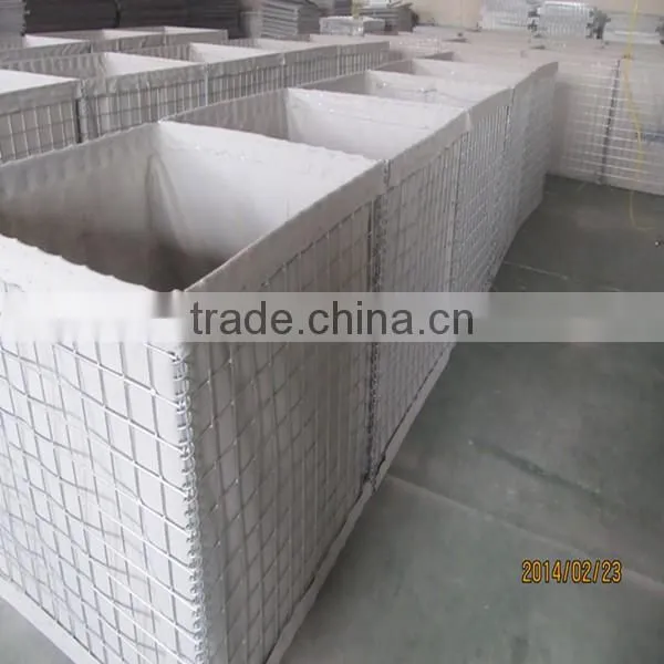 2016 the hot sales Galvanized Mil1 Hesco barrier wall