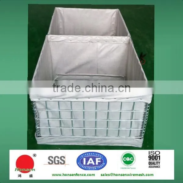 high quality galvanized armament hesco barrier
