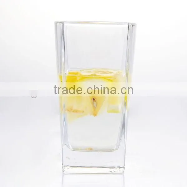 Unique bulk clear machine made drinking glass