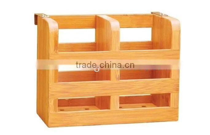 Bamboo Flatware Holder