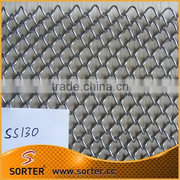 stainless steel ring mesh for decoration