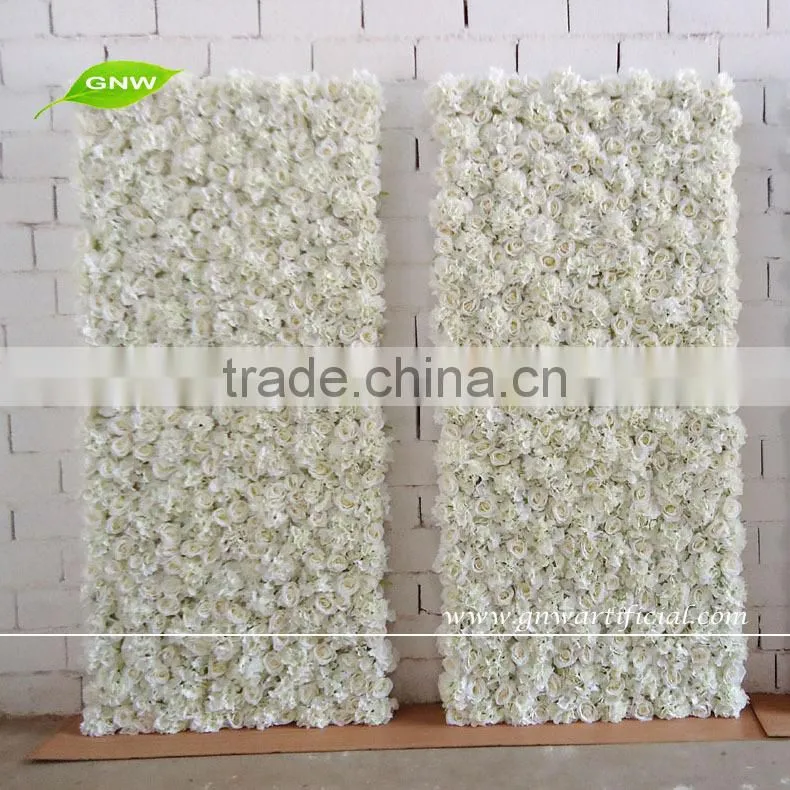 GNW FLW1512-2 Decorative Artificial Wedding Flower Wall Arc-shaped
