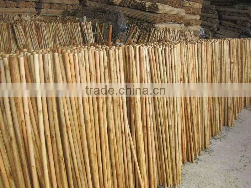 plastic cap Italian screw dome end broomstick wood handle