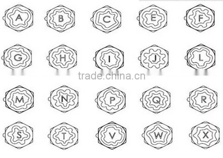 22PCS Wheel Locking Key Set For AUDI