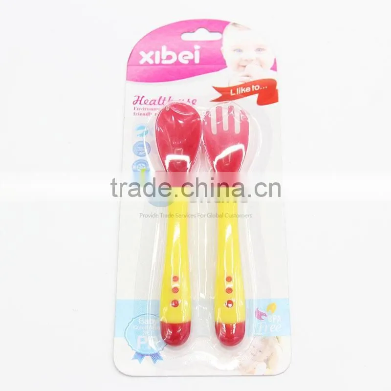 Kids Blue Temperature-sensing Spoon